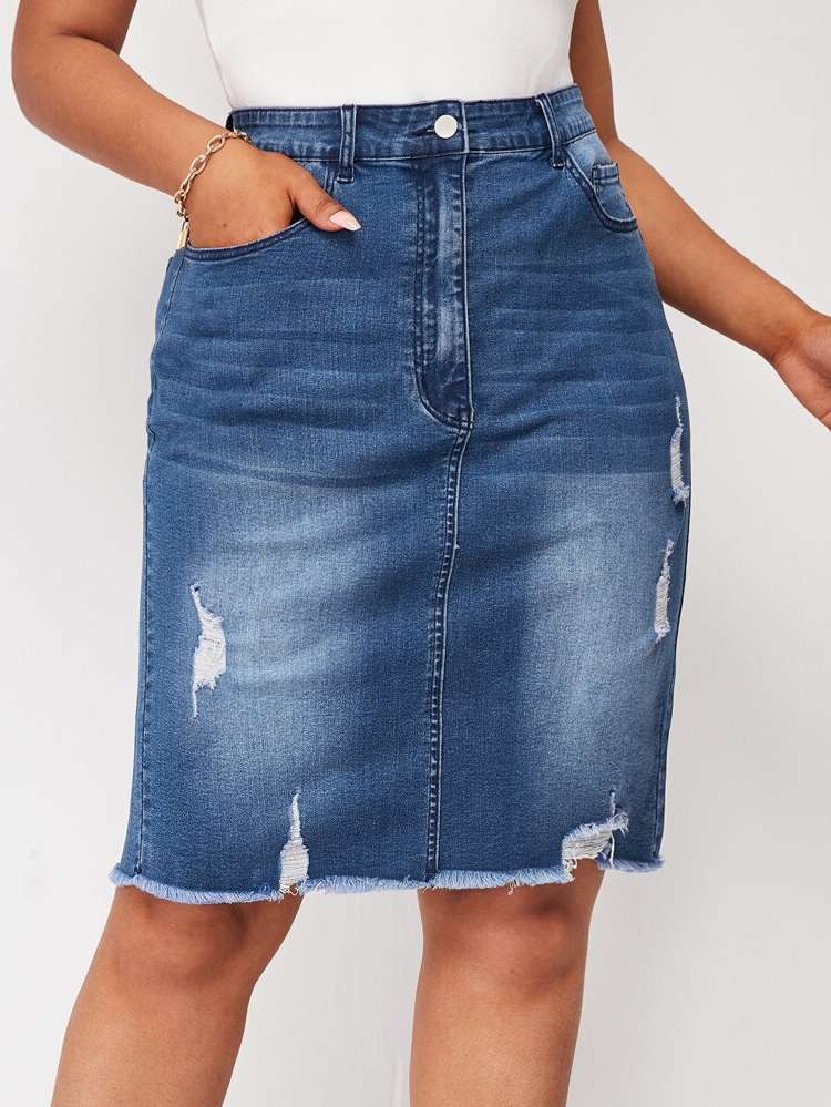   Plus Size Denim 5967