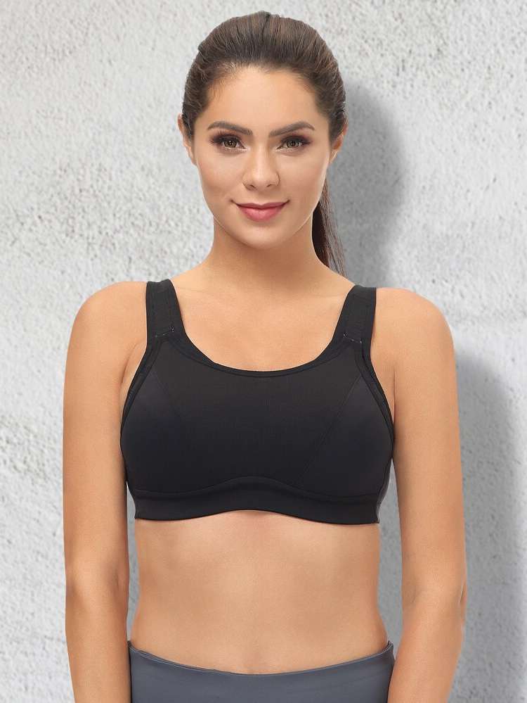 Mint Blue Scoop Neck Women Sports Intimates 7597