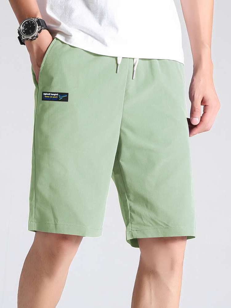   Mint Green Men Shorts 7128