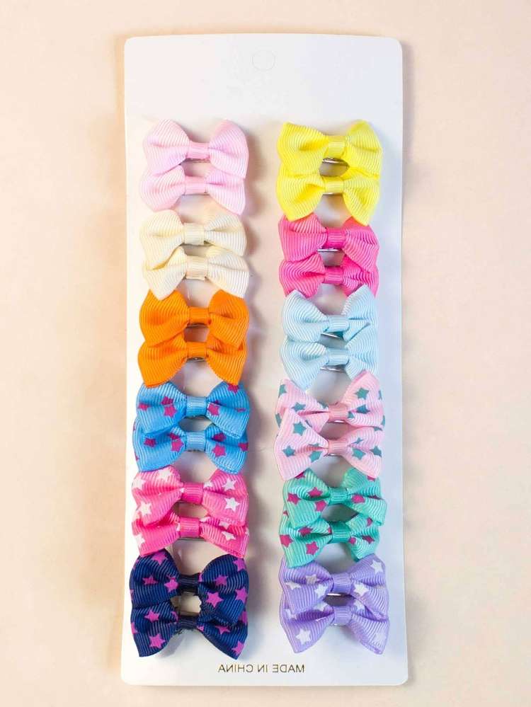  Multicolor Butterfly Kids Hair Accessories 104