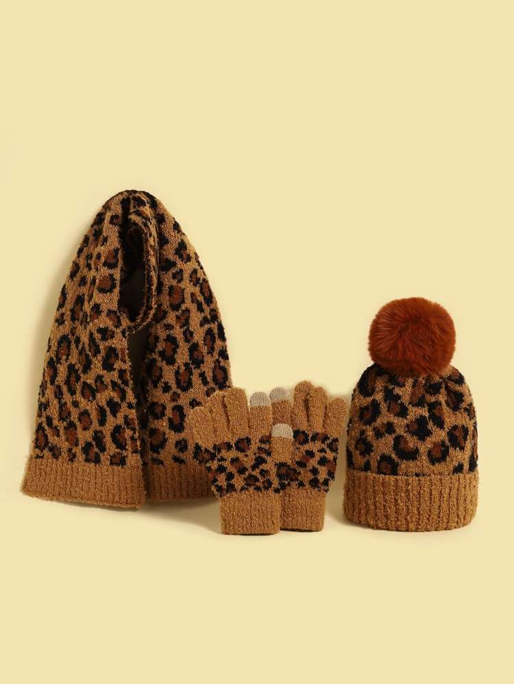 Leopard  Casual Apparel Accessories 6776