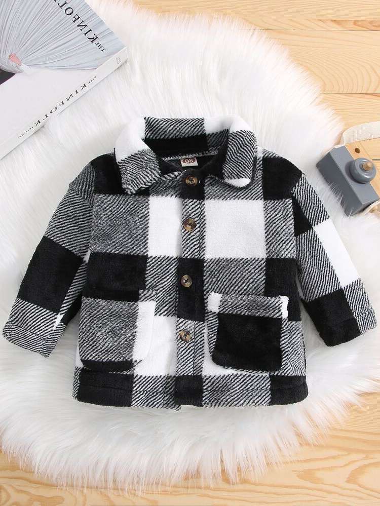 Multicolor Regular Fit Gingham Long Sleeve Baby  Mom 7162