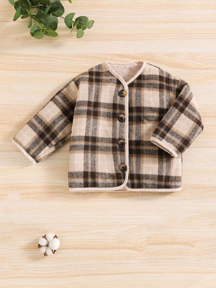 Long Sleeve Regular Fit V neck Multicolor Baby Clothing 7705