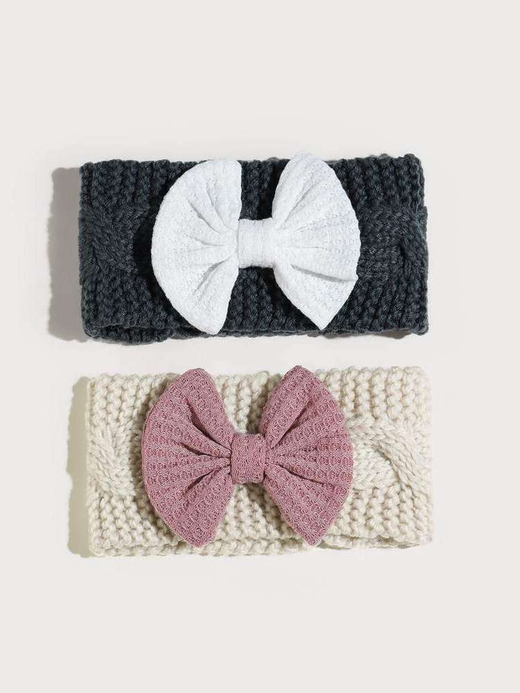 Plain Bow Baby Accessories 6343