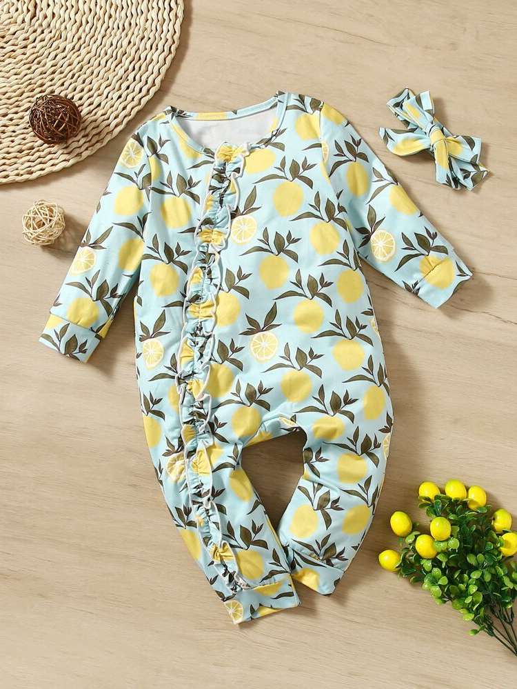 All Over Print Long Sleeve Long Baby  Mom 8364