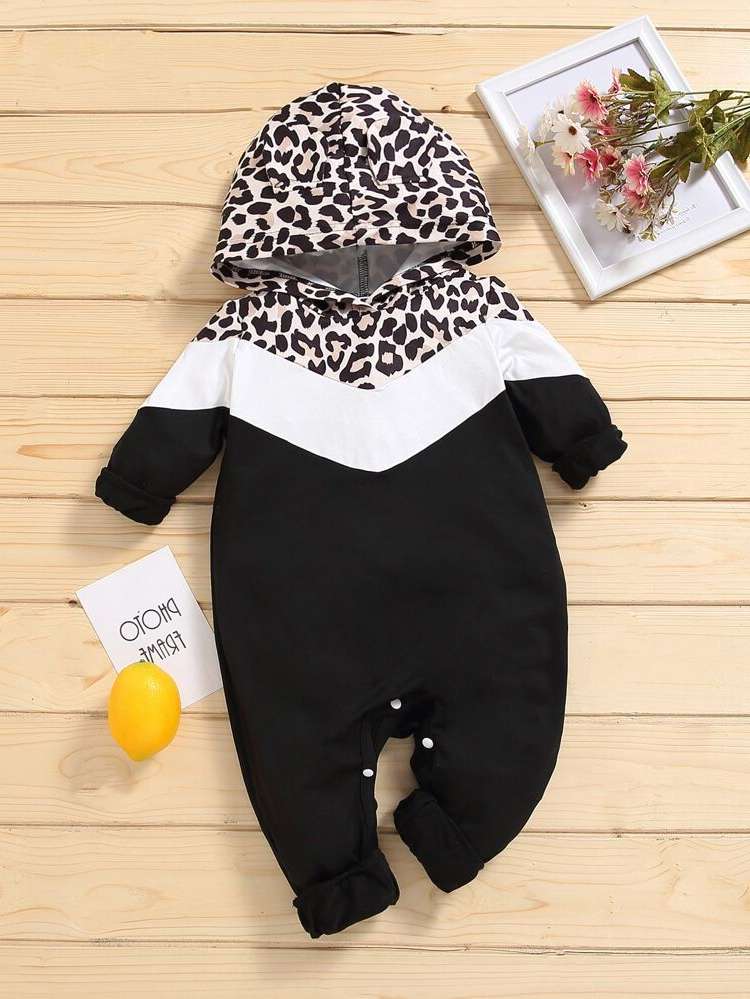 Multicolor Casual Colorblock Baby Jumpsuits 283