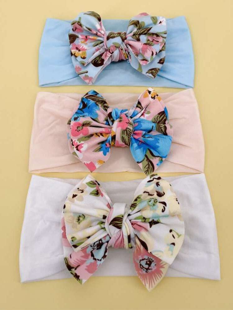  Multicolor Floral Baby Accessories 9133