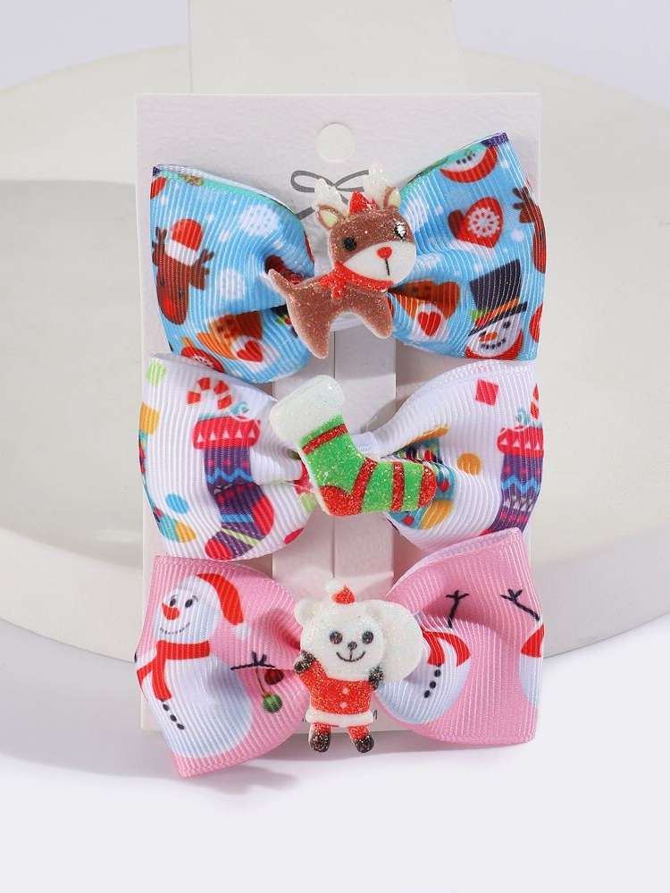  Bow Multicolor Baby  Mom 8983