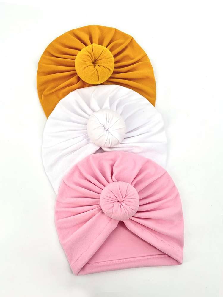  Plain  Baby Hats  Gloves 3069