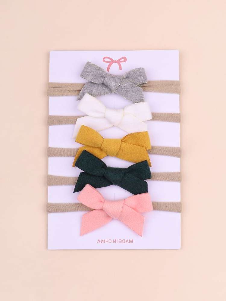  Plain Bow Baby Hair Accessories 2600