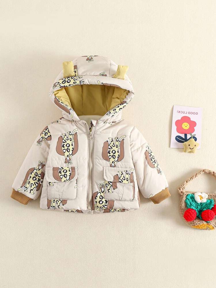 Cartoon Regular Fit Cute Long Sleeve Baby  Mom 7180