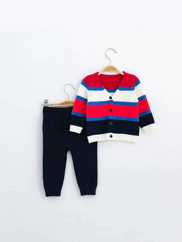  Multicolor Button Baby Clothing 1830