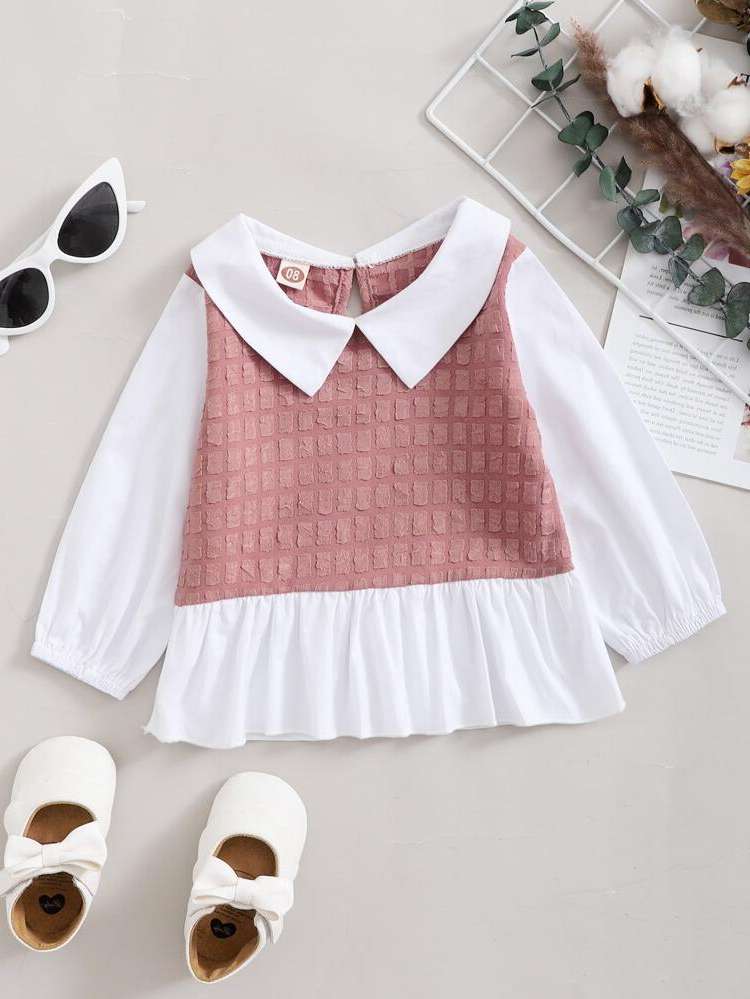  Colorblock Short Baby Clothing 3993