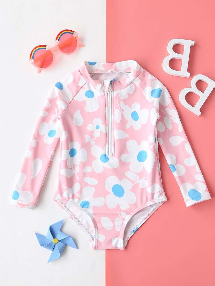   Floral Baby Swimwear 9122