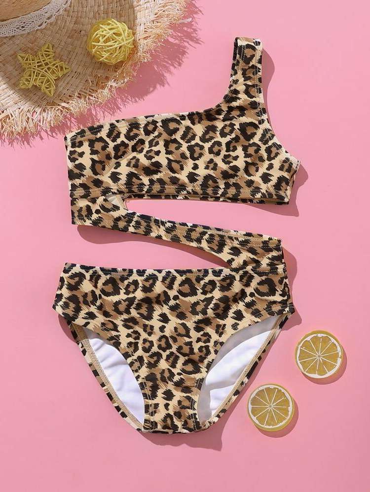 Leopard Boho Multicolor Baby Swimwear 531