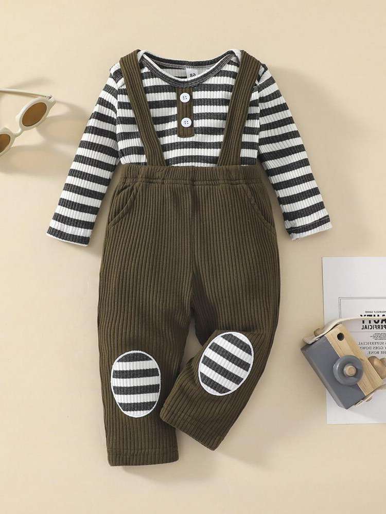 Button Casual Multicolor Baby Clothing 2670