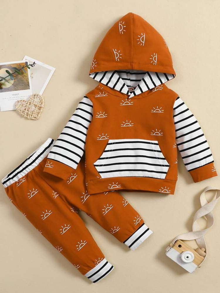  Hooded Pocket Baby Sets 8974