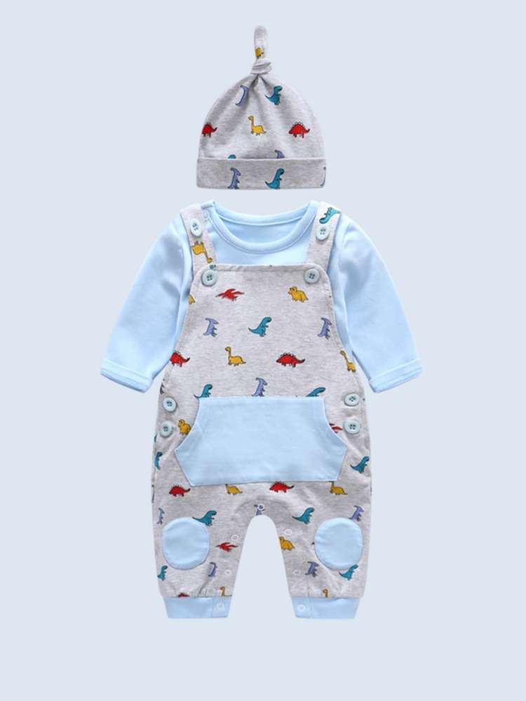 Cartoon Multicolor Cute Regular Fit Baby Clothing 733