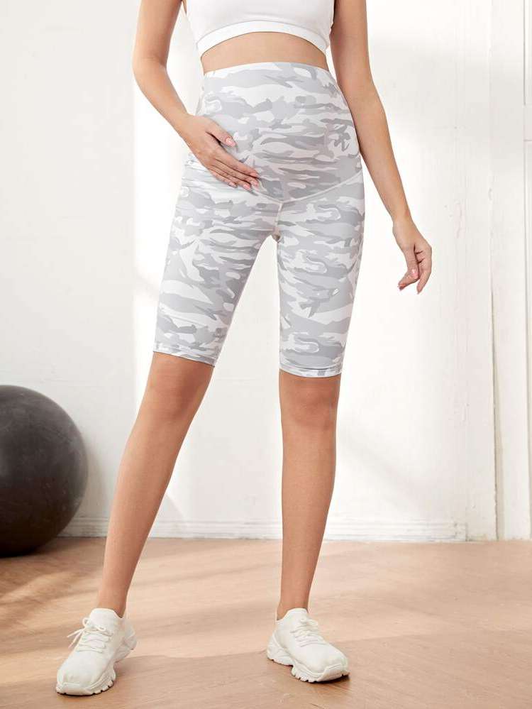 Skinny Camo Multicolor Maternity 419