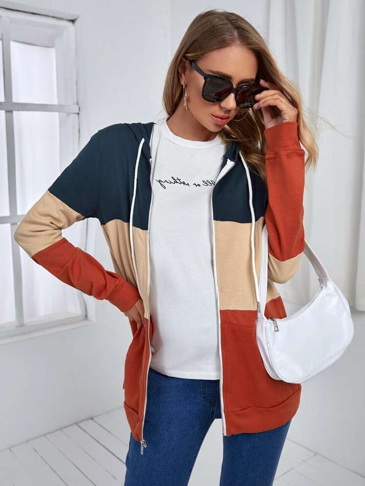 Long Regular Fit Long Sleeve Sporty Maternity Sweatshirts 2235