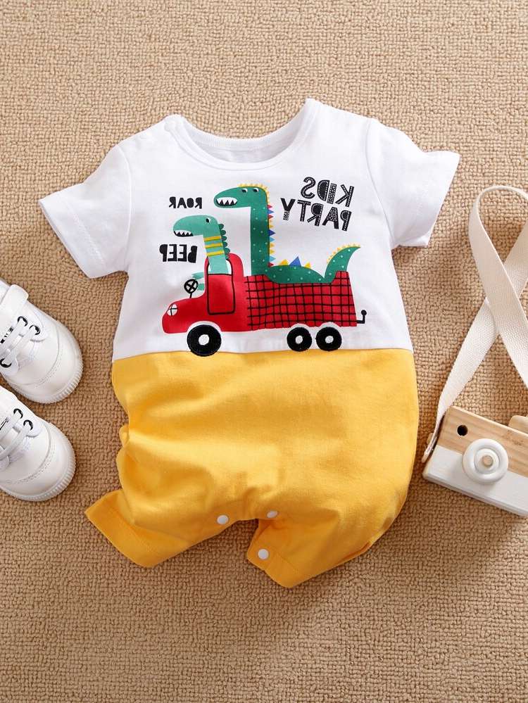   Short Sleeve Baby Clothing 2265