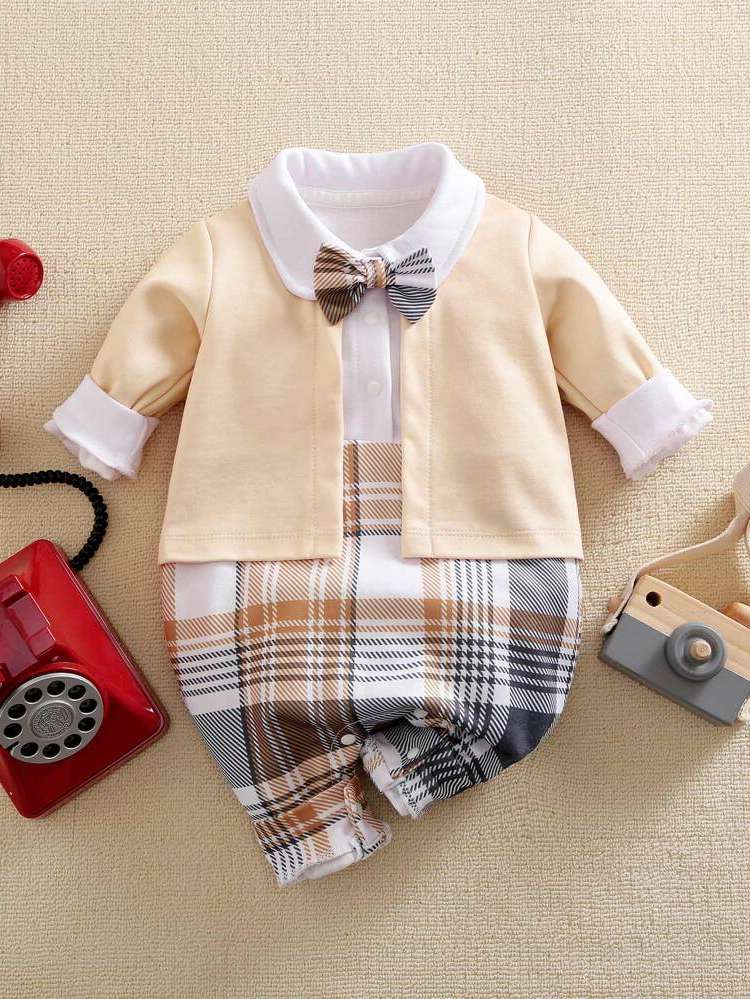  Multicolor Long Bow Baby Clothing 7372