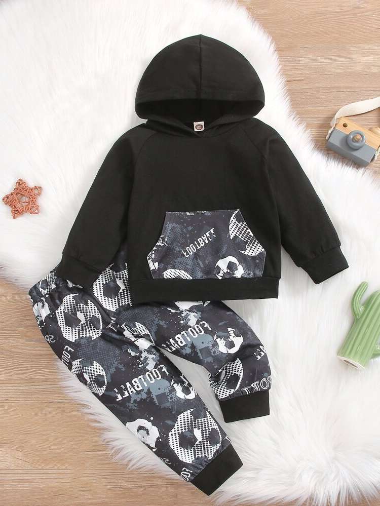  Hooded Casual Baby Sets 2475