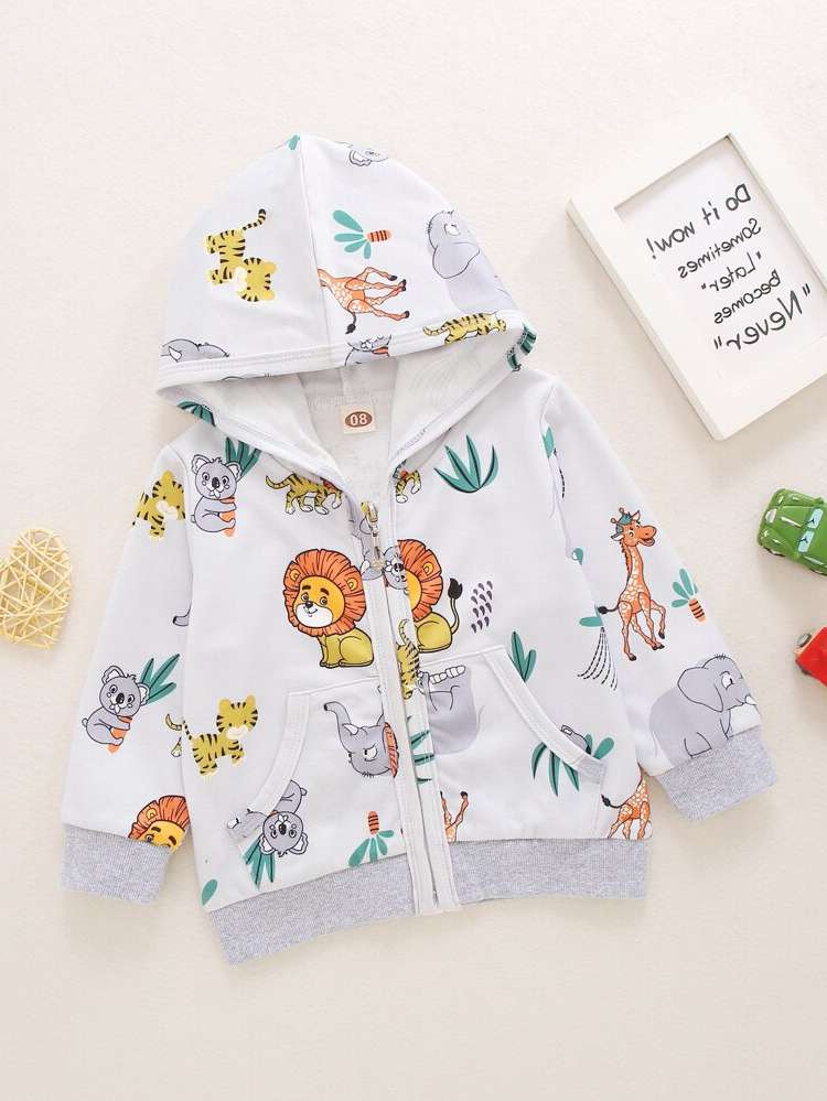 Cartoon Long Sleeve Regular Baby Clothing 7307