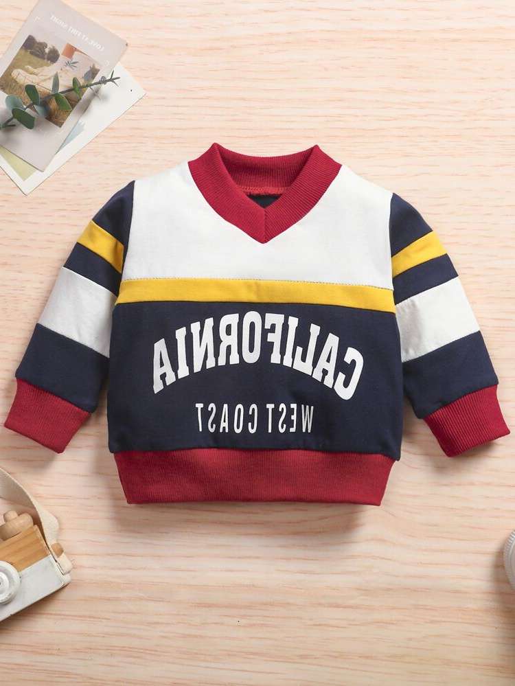 Regular Long Sleeve Multicolor Baby  Mom 8392