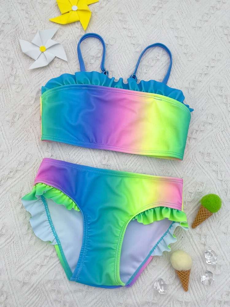  Frill Ombre Baby Swimwear 5742