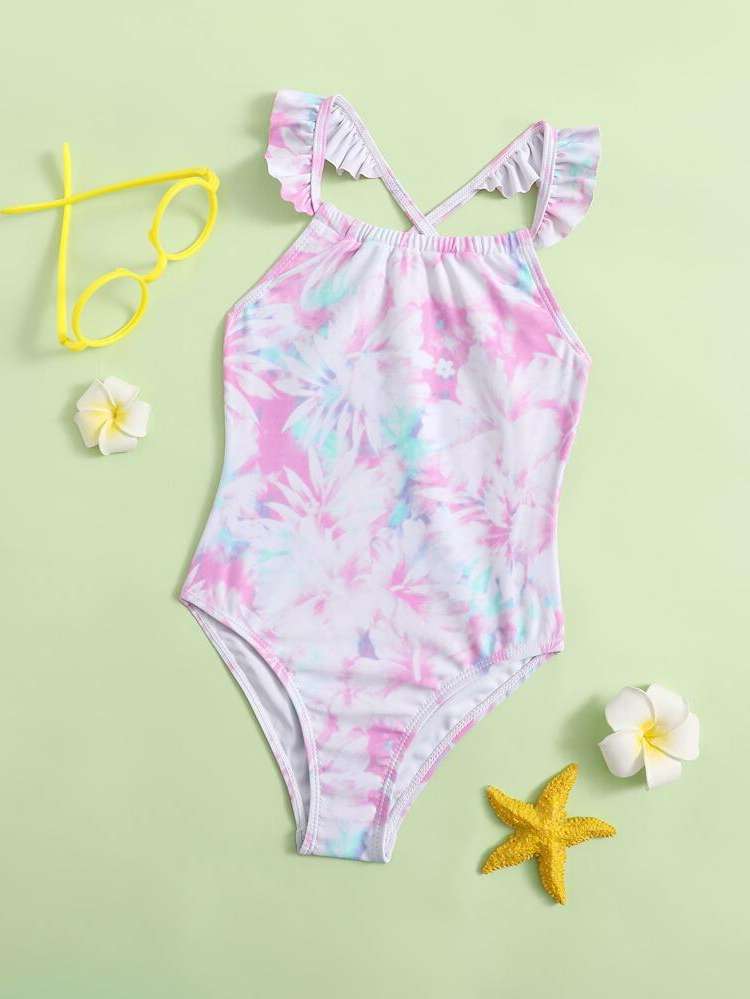  Ruffle Multicolor Cute Baby Clothing 8379