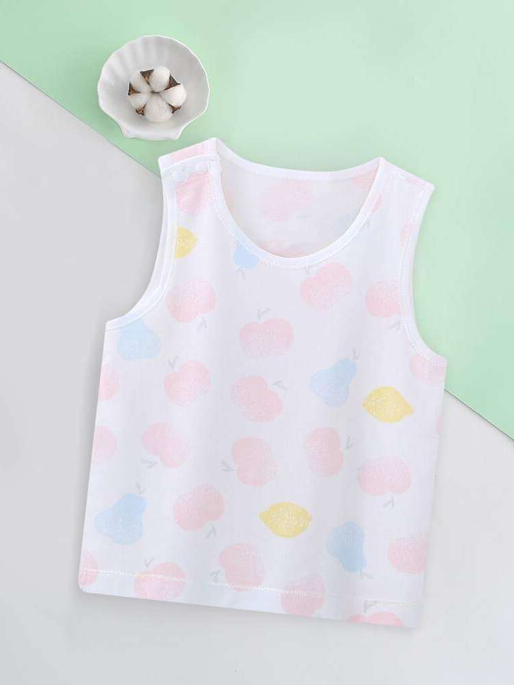 Sleeveless  Baby Tops 6566