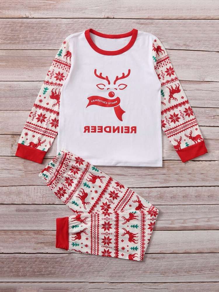  Christmas Cute Boys Loungewear 402