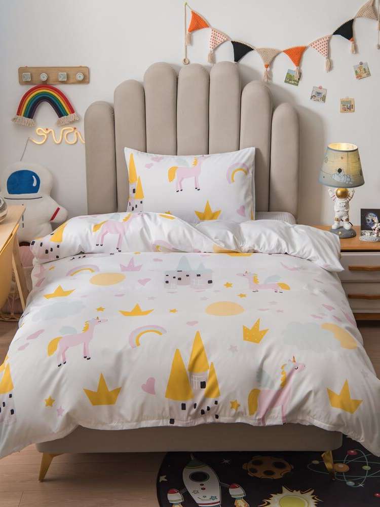  Cartoon Multicolor Duvet Covers Sets 394