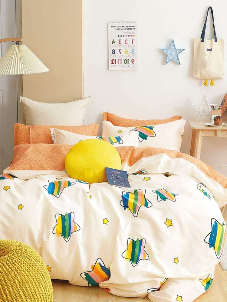 Multicolor  Bedding 2175