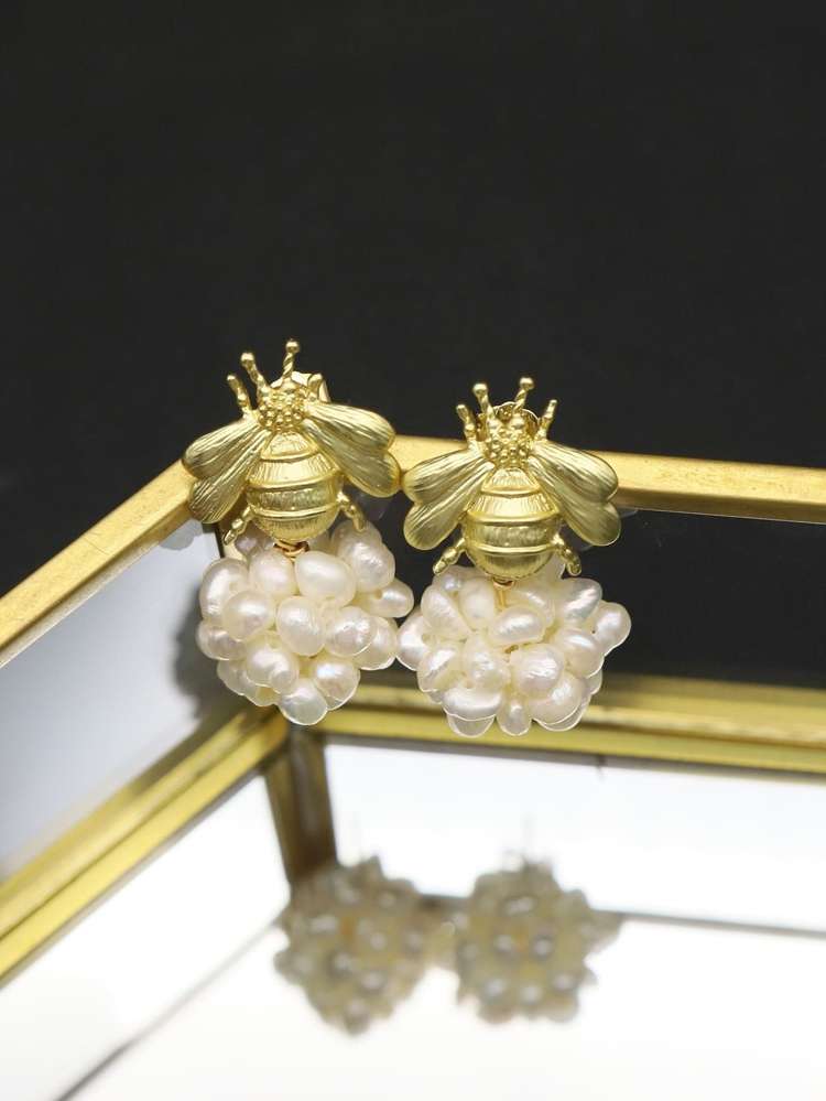 Pearls Fashionable Fine Earrings 9531