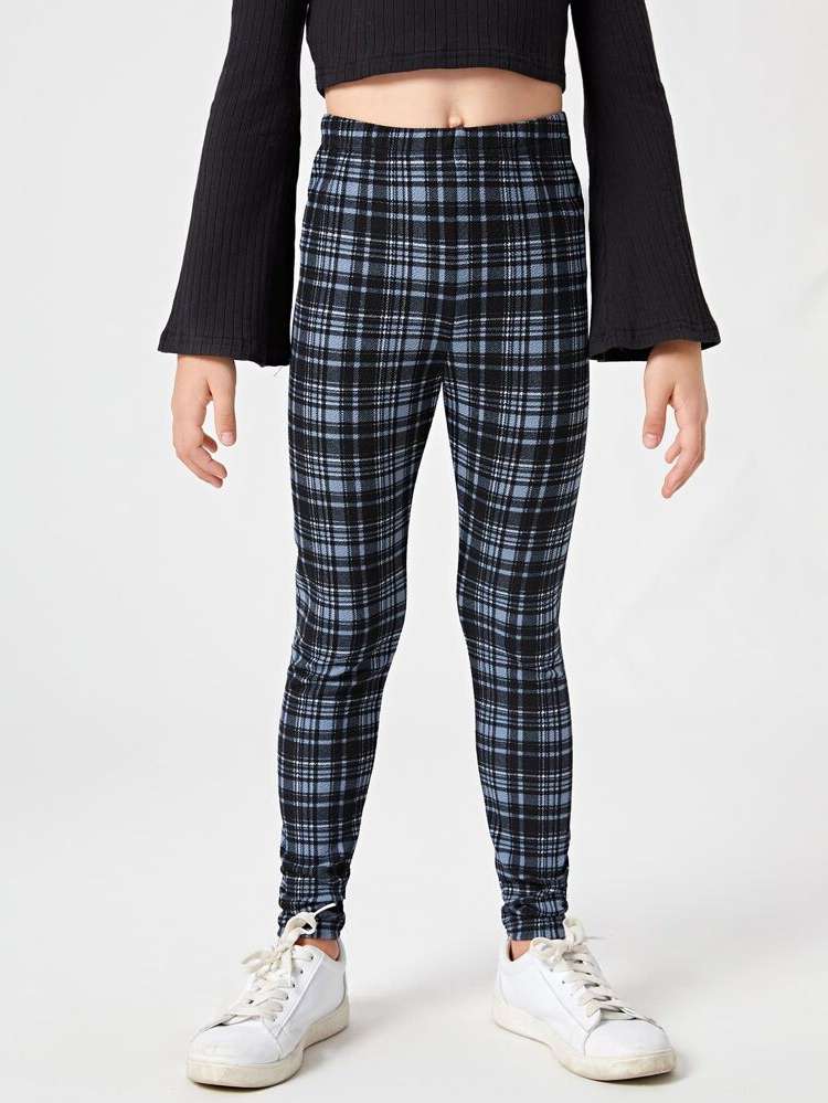   Tartan Girls Leggings 86