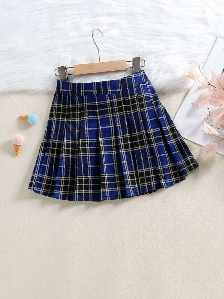 Preppy  Plaid Girls Skirts 5207