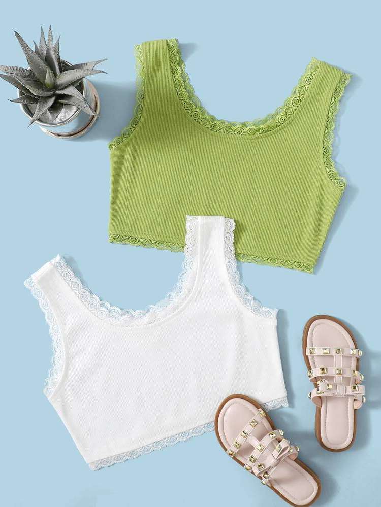  Crop Girls Tank Tops  Camis 361