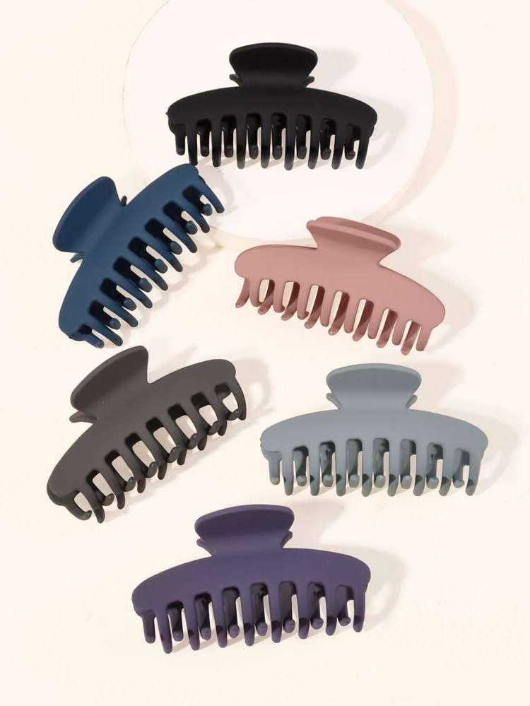 Plain Casual  Hair Claws 9069