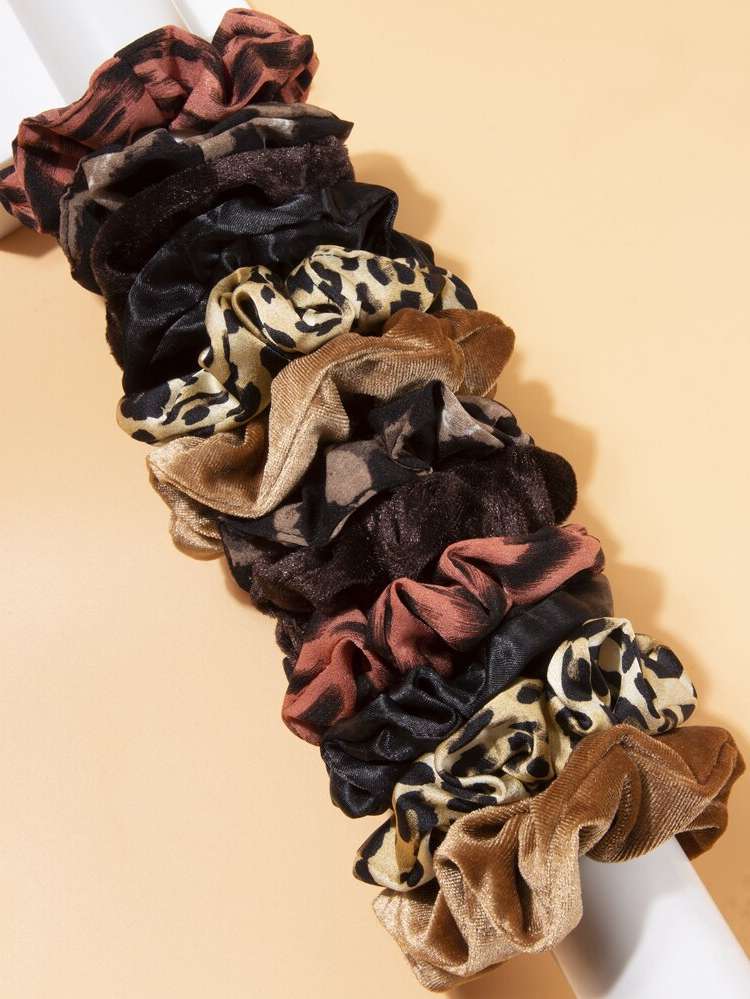  Casual Leopard Hair Ties 415