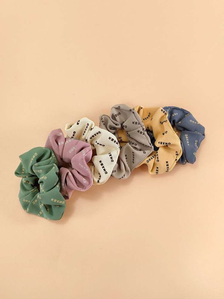  Letter Casual Hair Ties 5906