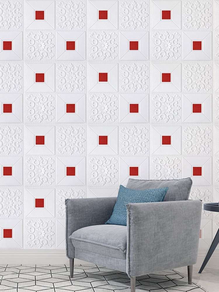  Multicolor Geometric Home Stickers 6887