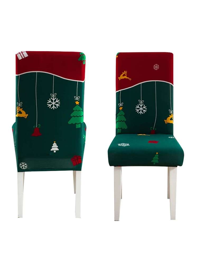 Multicolor  Christmas Slipcovers 3770