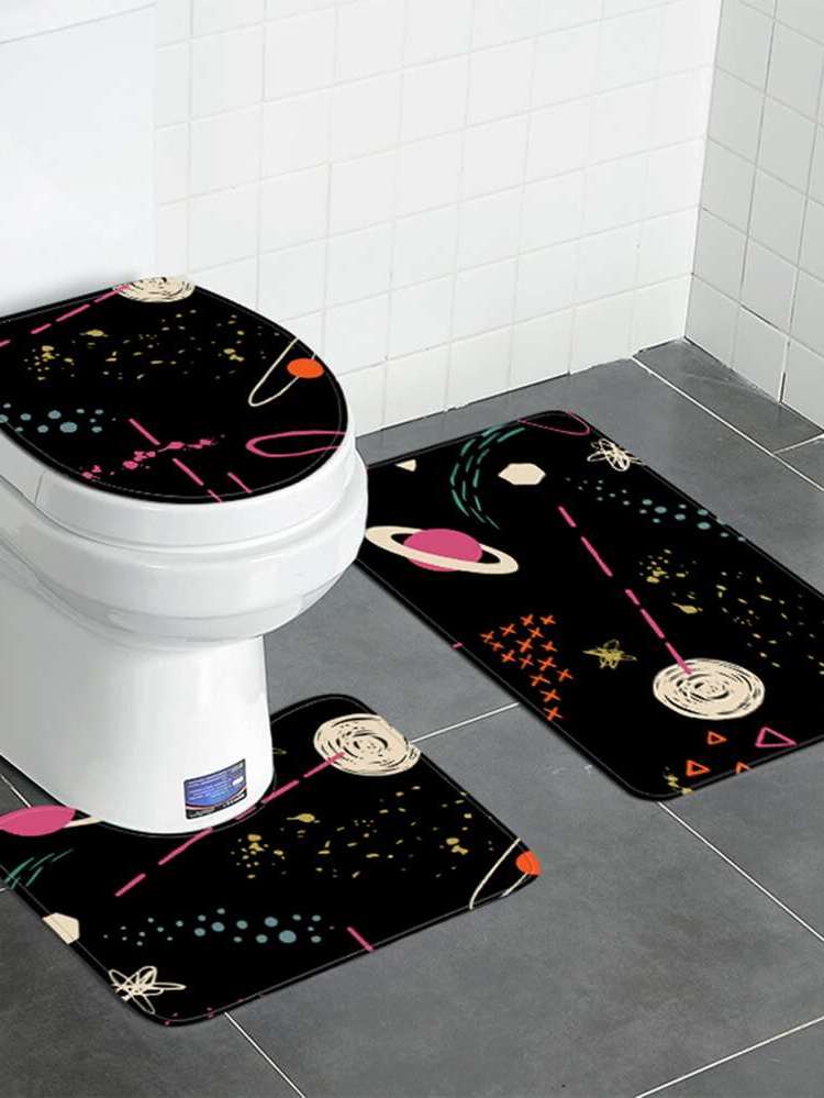  Multicolor Bath Rugs 2189