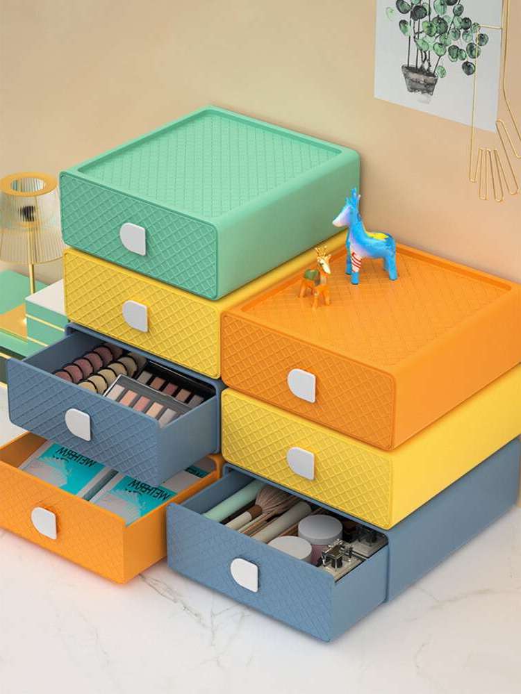   Multicolor Desk Organization 8165