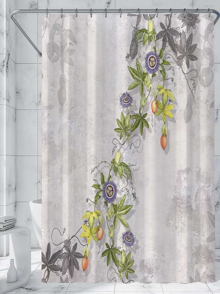   Floral Shower Curtains  Accessories 5169