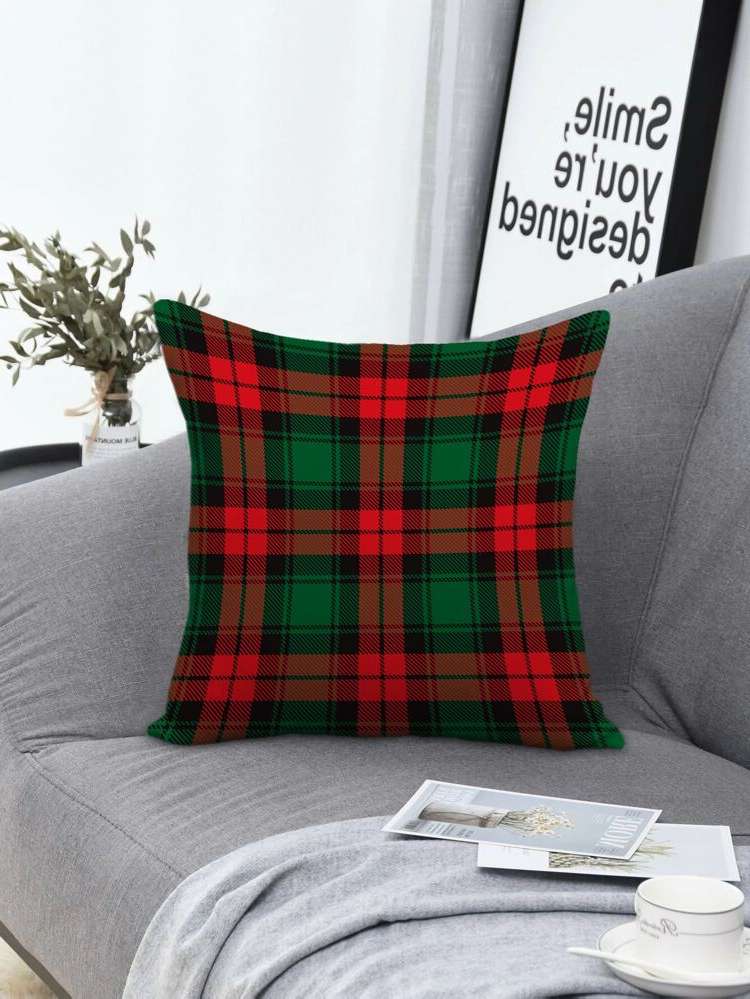  Plaid Modern Decorative Pillows 3918