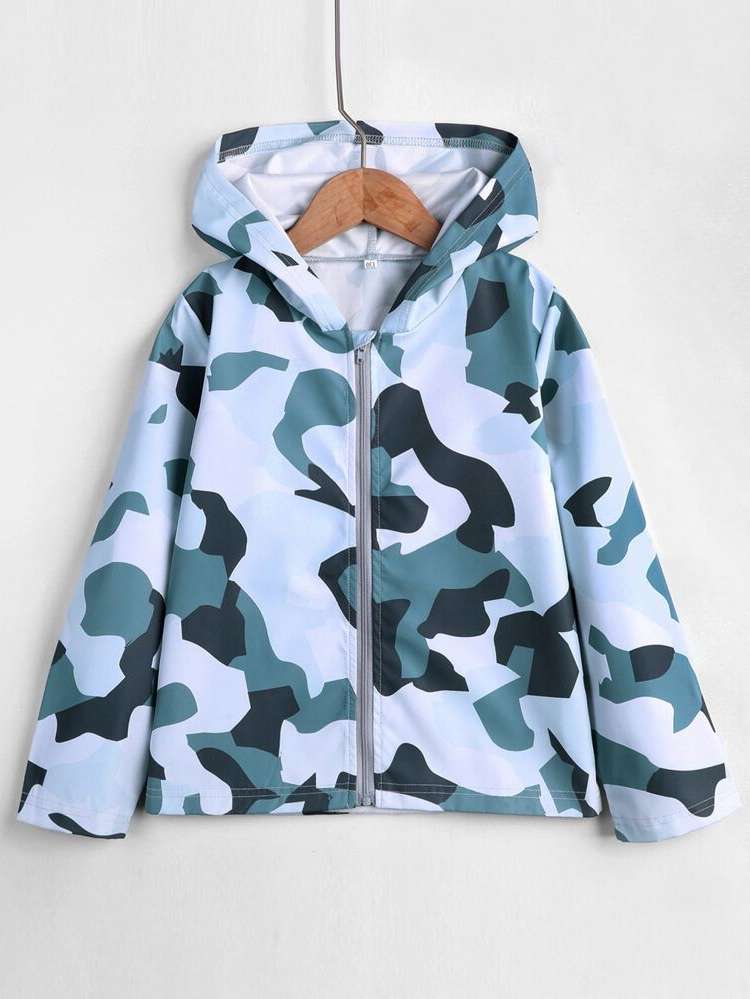  Multicolor Hooded Regular Boys Clothing 8331