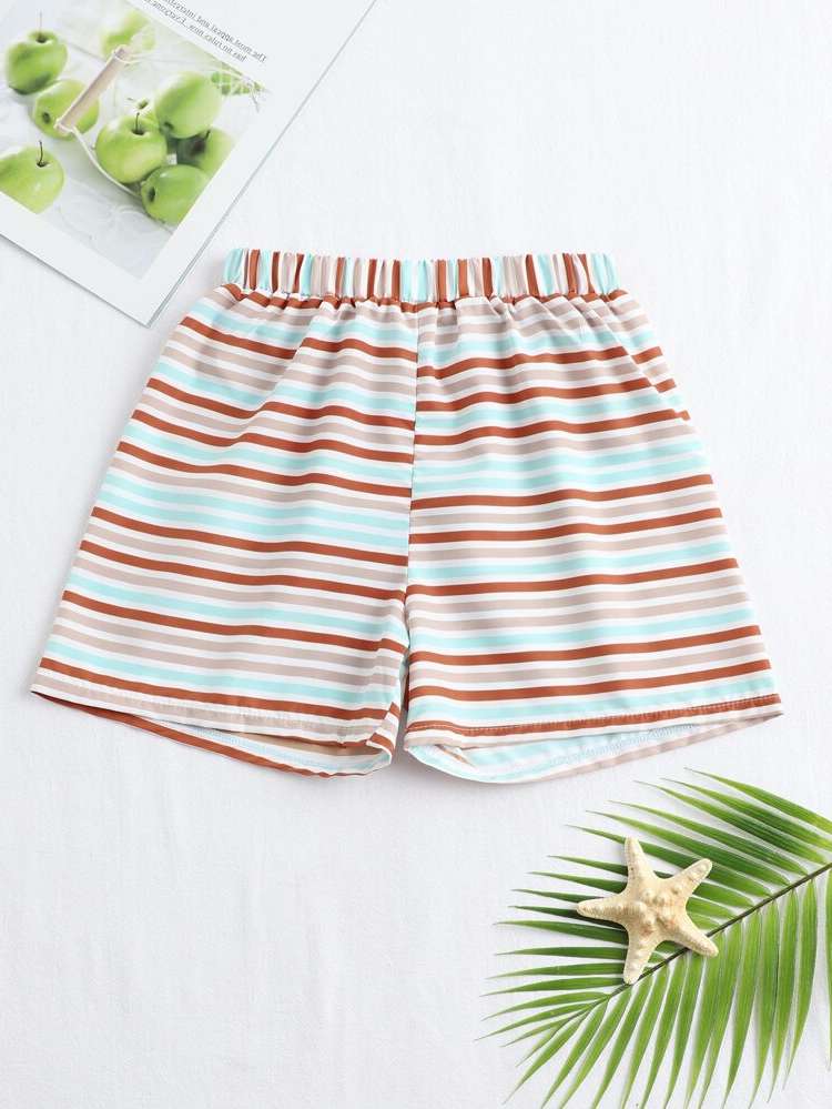  Striped  Boys Swimwear 7686